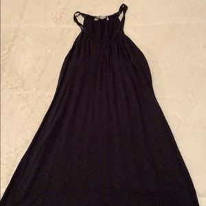 Atlhleta tank dress black xs